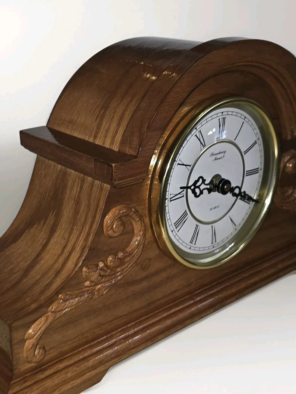 Strasbourg Manor Quartz Chiming Mantel Clock Quarter Hour Westminster Mint Works